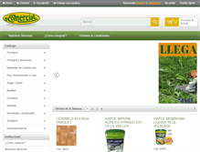 Tablet Screenshot of lacomercial.com.uy