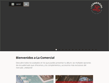 Tablet Screenshot of lacomercial.eu